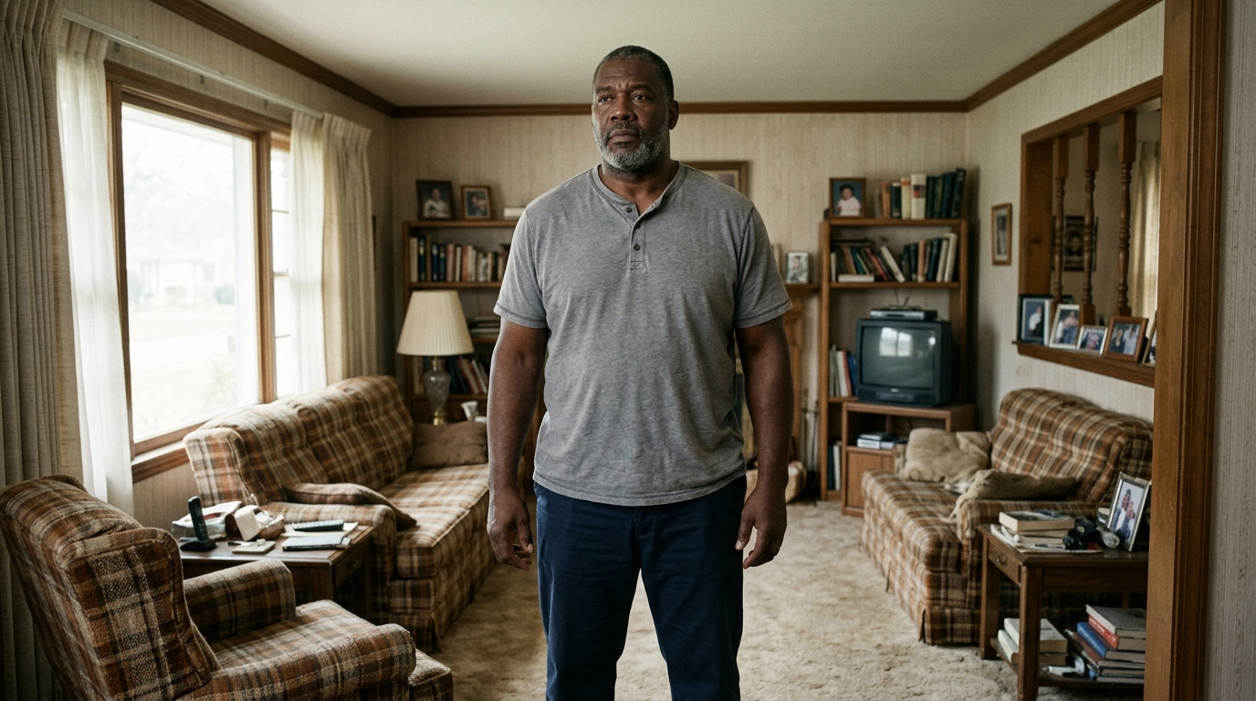 Lineman option A — gray henley