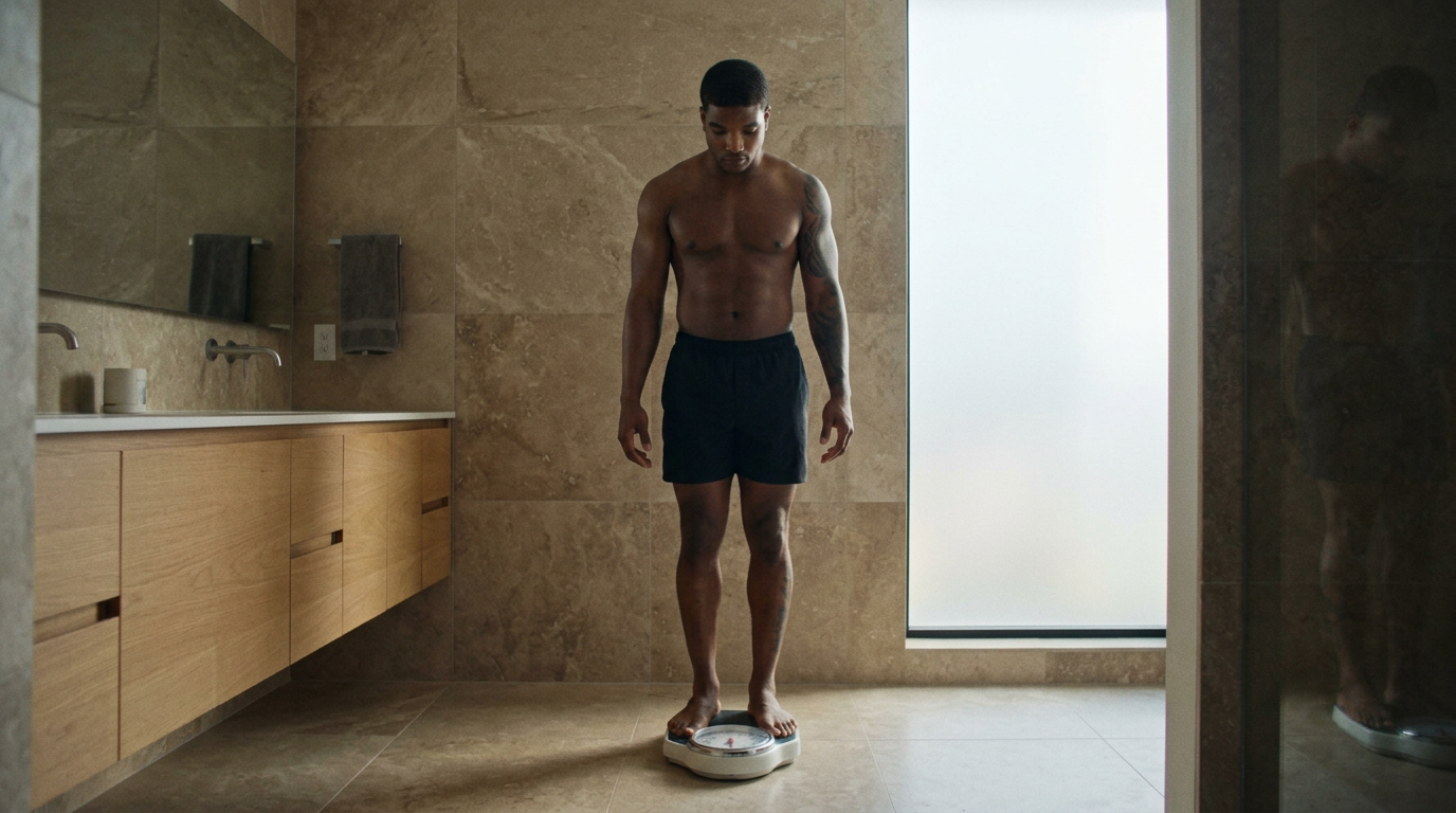 Shot 4 — the scale